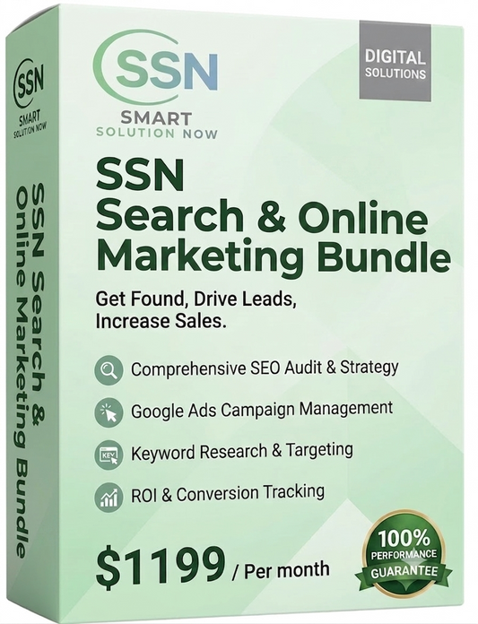 SSN Search & Online Marketing Bundle